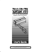 Welch Allyn SCANTEAM 6920 User Manual