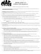 MAC TOOLS BCH7112 Operator's Manual