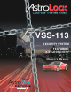 Astroflex Security System VSS-113 Owner's Manual