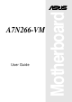 Asus A7N266-VM User Manual
