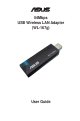 Asus 54Mbps User Manual