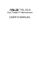 Asus Dual TualatinTM Motherboard TRL-DLS User Manual