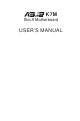 Asus Motherboard K7M User Manual