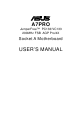 Asus Motherboard A7Pro User Manual