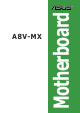 Asus Motherboard A8V-MX User Manual