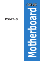 Asus Motherboard P5MT-S Owner's Manual