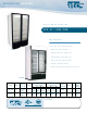 ATC Group Glass Door Cooler CFX 37 Product Manual