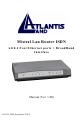 Atlantis Land A02-RI_M02 Interface Manual