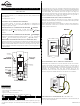 Aube Technologies TH111GFCI-NP 240 VCA User Manual