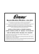 Audiovox Rampage AA-939 Installation Manual