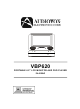 Audiovox VBP620 Instruction Manual