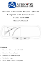 Audiovox SDB45 Owner's Manual