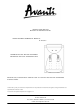 Avanti WD29EC Instruction Manual