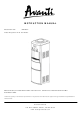 Avanti WID260P Instruction Manual