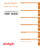 Avaya P333T Quick Start Manual