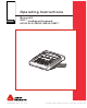 Avery Dennison MONARCH 939I Operating Instructions Manual
