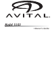 Avital G5103 Owner's Manual