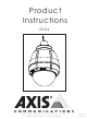 Axis 213 Product Instructions