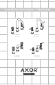 Axor Montreux 16513XX1 Installation Instructions / Warranty