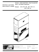 Bard WL701-B Installation Instructions Manual