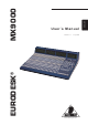 Behringer EuroDesk MX9000 User Manual