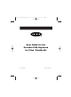 Belkin PORTABLE KEYBOARD FOR PALM F8E458 User Manual