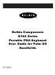 Belkin Portable PDA Keyboard G700 Series User Manual