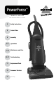 Bissell PowerForce 3525 Series User Manual