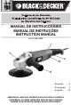 Black & Decker Linea Pro WP1500K Instruction Manual