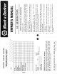 Black & Decker 724297-01 Owner's Manual