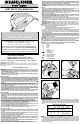 Black & Decker Mouse MS100 Instruction Manual