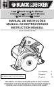 Black & Decker Pro Line TC1100 Instruction Manual