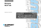 Blaupunkt BOLOGNA RCR 126 Operating Instructions Manual