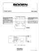 Bogen PRS-624DA Datasheet