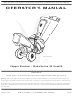MTD 452 Thru 465 Operator's Manual