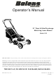 Bolens 436 Operator's Manual