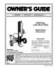 MTD 500 Series Owner's Manual