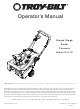 Troy-Bilt 521 Operator's Manual