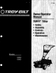 Troy-Bilt 12060 Owner's/Operator's Manual