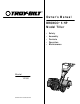 Troy-Bilt Bronco 12180 Owner's Manual