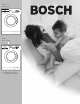 Bosch Axxis+ WFR 2450 Operating & Installation Instructions Manual