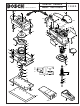 Bosch 1293D - 1/2 Sheet Finishing Sander Parts List