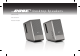 Bose Desktop Speaker Owner's Manual