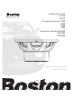 Boston Acoustics 10.5LF Installation Manual