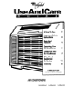Whirlpool AC0052 Use And Care Manual