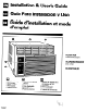 Whirlpool AR1800XA0 Installation & User Manual