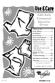 Whirlpool 240-volt Use And Care Manual