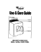 Whirlpool LE5795XP Use And Care Manual
