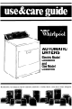 Whirlpool LE6880XS Use & Care Manual