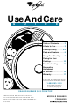 Whirlpool SC8640ED Use And Care Manual